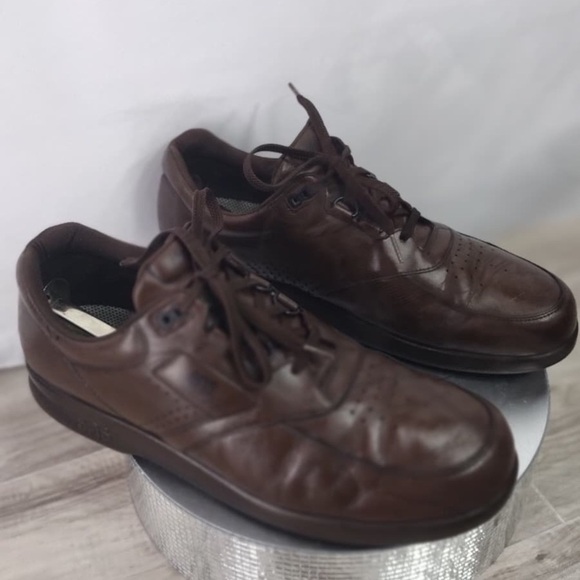 SAS Men\'s Brown Leather Shoes size 13 pre owned good condition main image 7